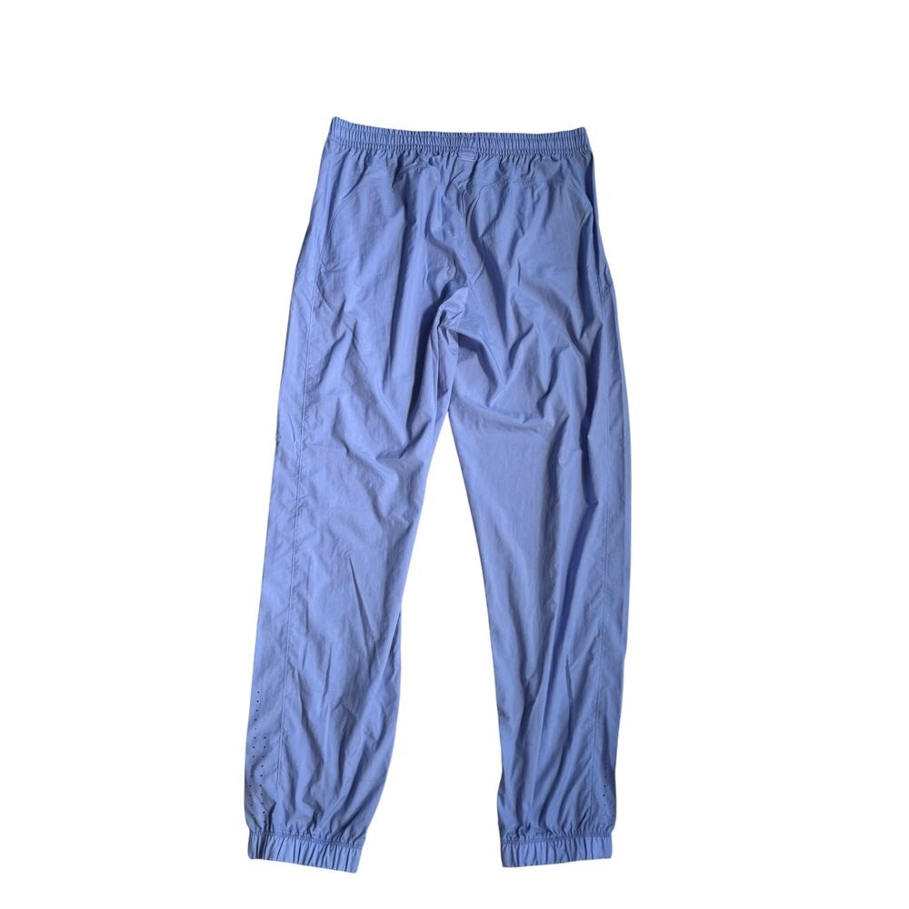 VICTORIA'S SECRET Pants Parachute Jogger Dusty Blue Zip Pocket Large